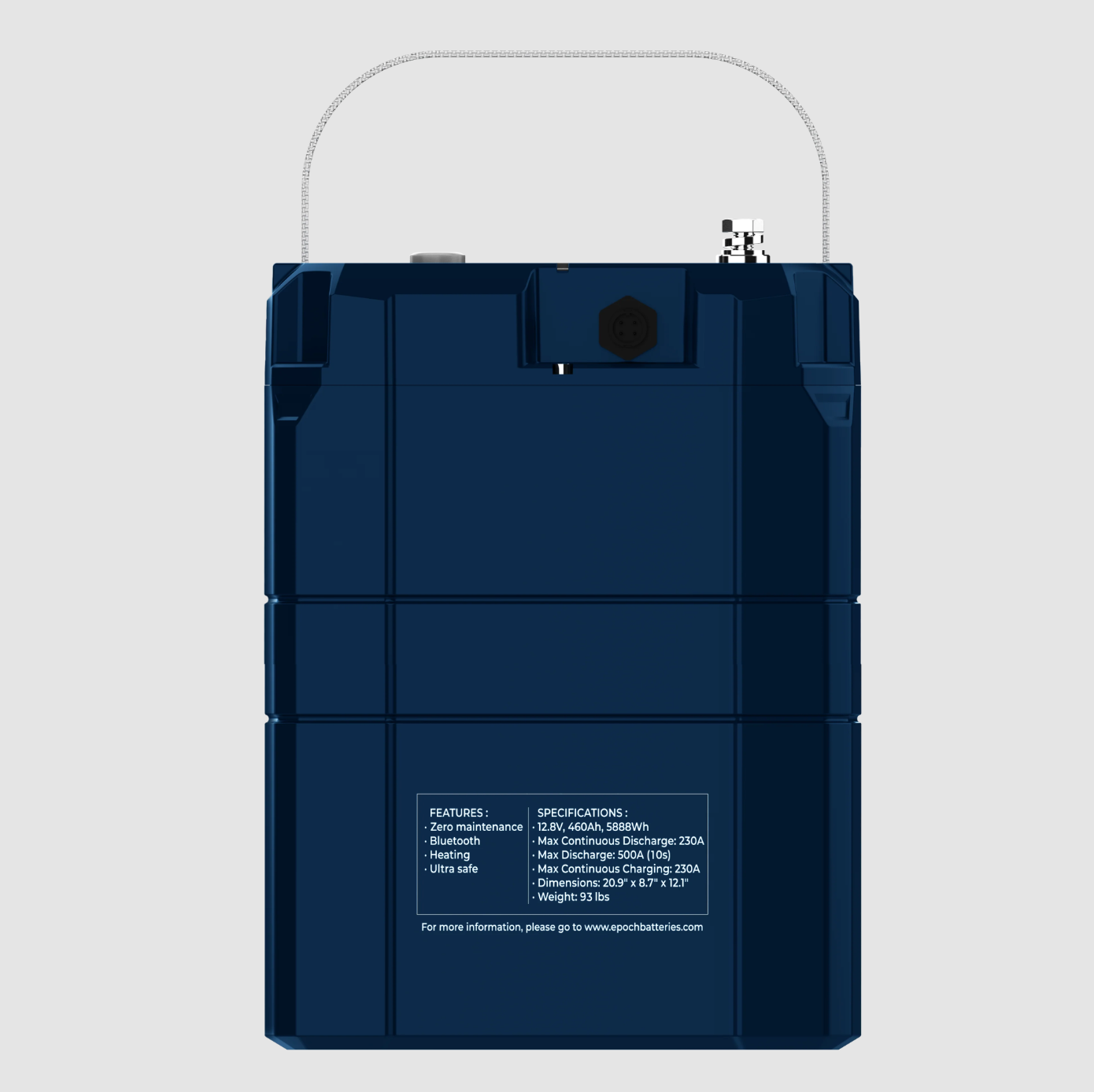 Epoch 12V V2-T Elite &mdash; zijaanzicht 2